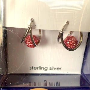 Sterling silver earring new in box